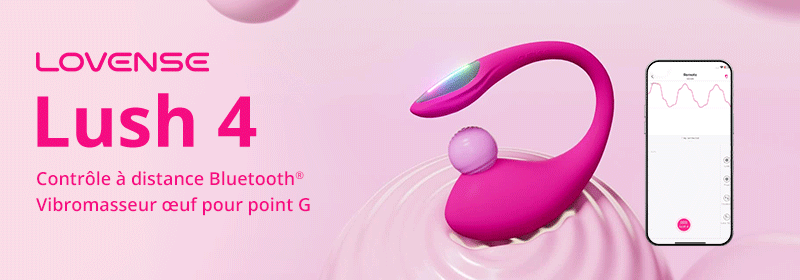Lovense Lush 4, produit connecté sélectionné par ChatÉmois