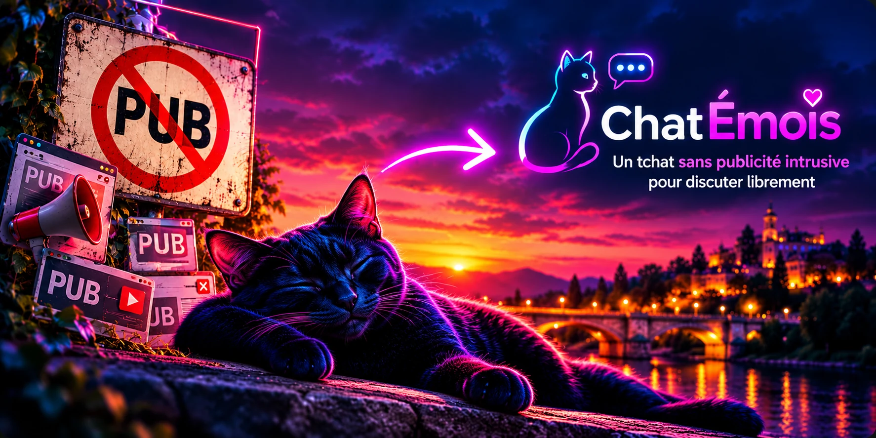 ChatÉmois, un tchat sans publicité intrusive pour discuter tranquillement